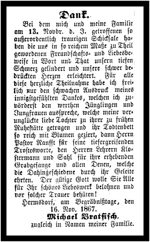 1867-11-16 Hdf Trauer Bratfisch